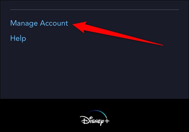 disney tap manage account