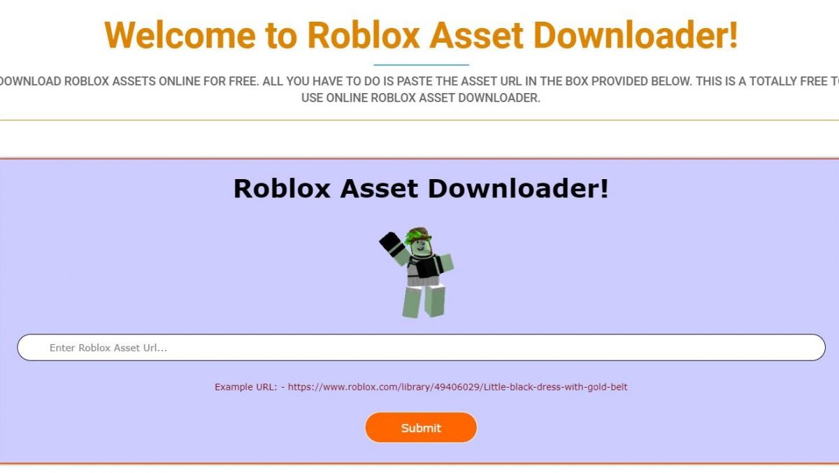 How To Use Roblox Asset Downloader Shatnersworld - whats a roblox asset