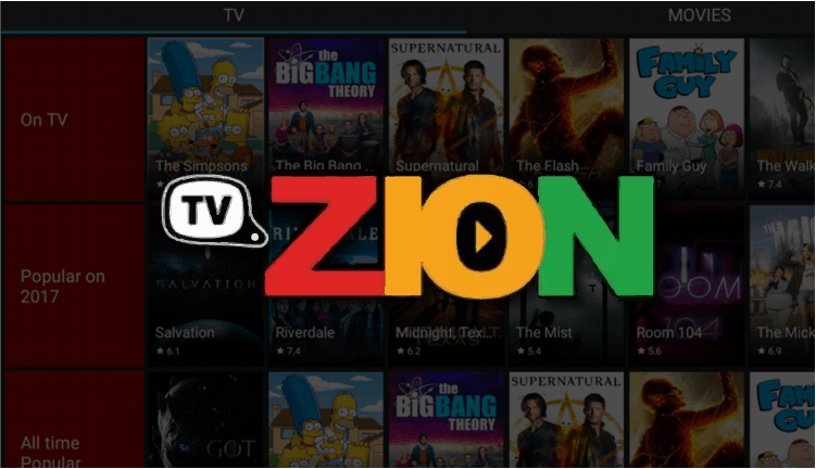 tvzion install guide