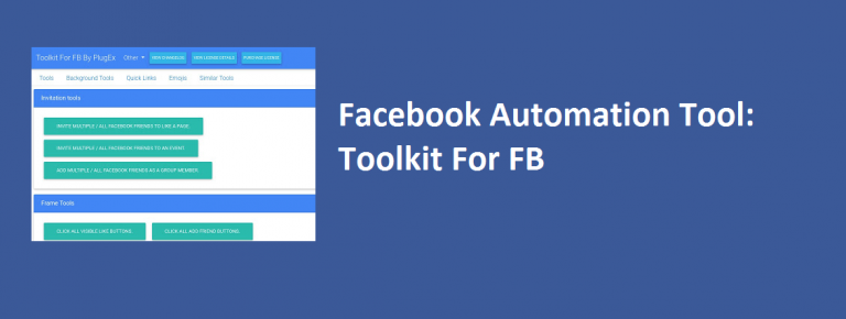 ToolKit For Facebook: Free Chrome Extension Download