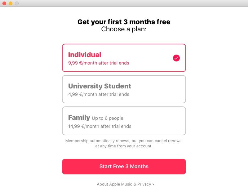 Apple Music Student Discount