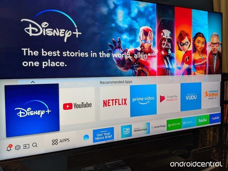 Disney Plus on Samsung TV