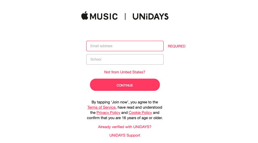 Apple Music Student Discount