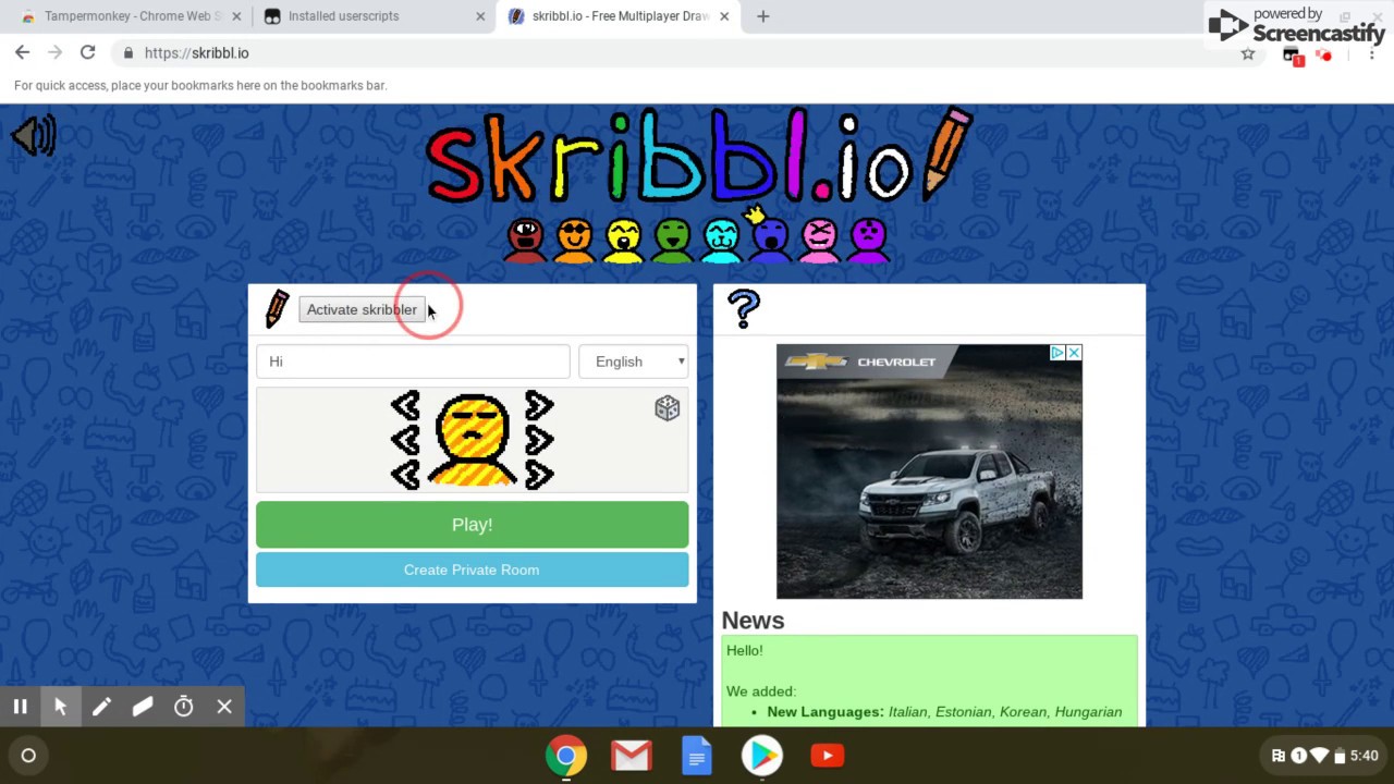 How To Get Auto Draw In Skribbl.io NO DOWNLOAD 