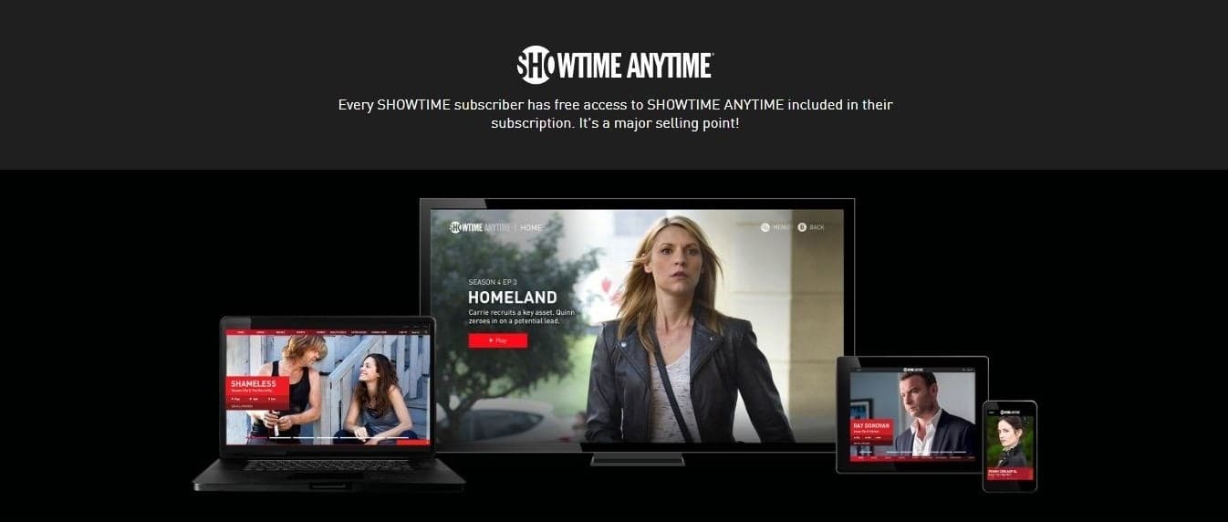 Activate Showtime Anytime