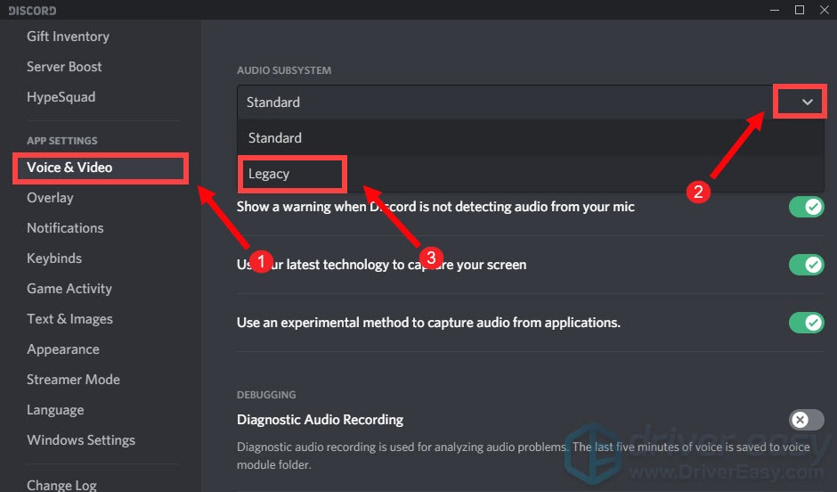 use-Legacy-Audio-Subsystem