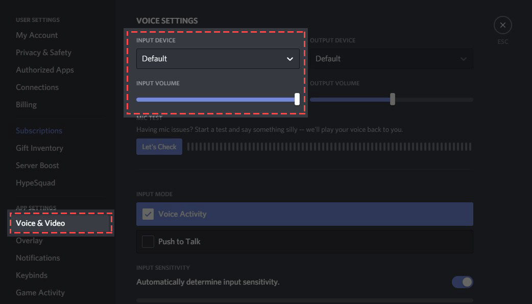 Can't-hear-anyone-on-discord-voice-and-video-input-device-default