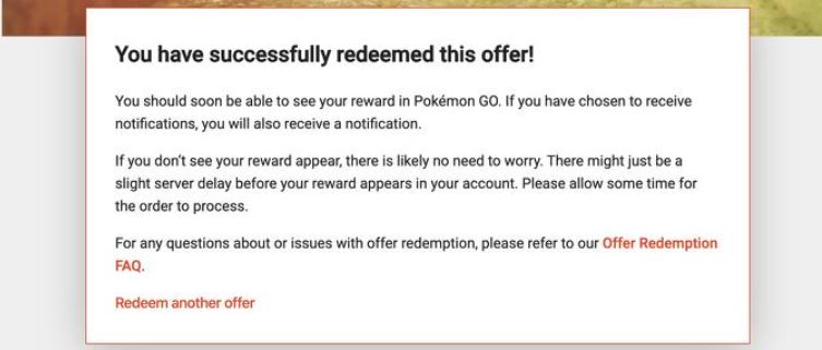 Pokemon Promo Go Codes