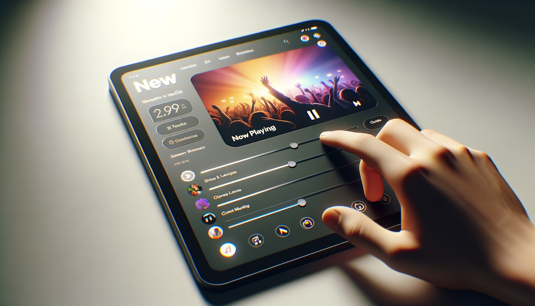 Spotify Unveils New Tablet App Design